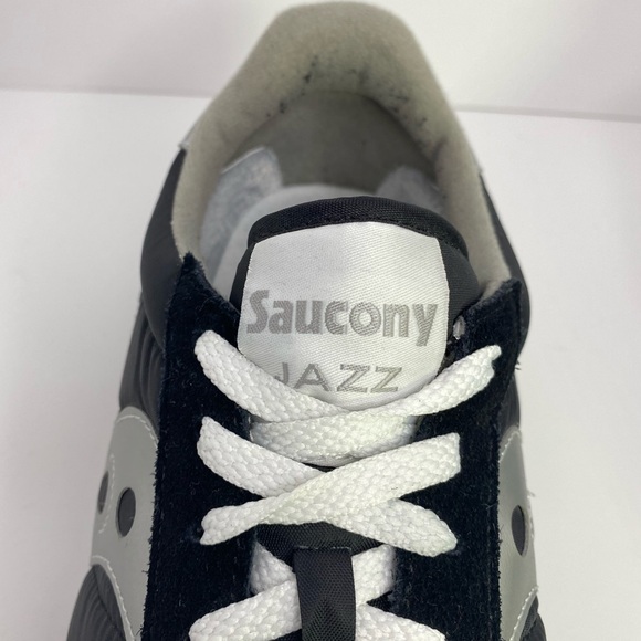 SAUCONY JAZZ ORIGINAL MENS NYLON SUEDE LACE UP 80’s RETRO TRAINERS SIZE 13 - Picture 10 of 11